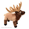 12" STANDING ELK STUFFED ANIMAL