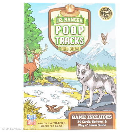 Jr Ranger Poop Tracks Card Game