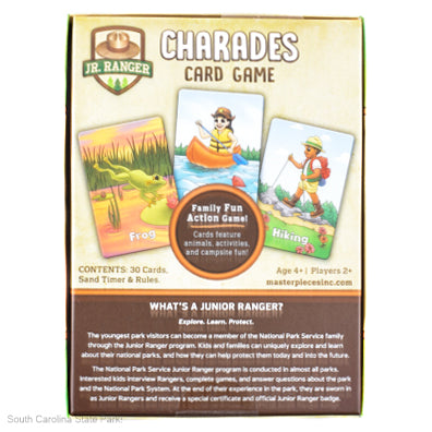 Jr Ranger Charades Card Game