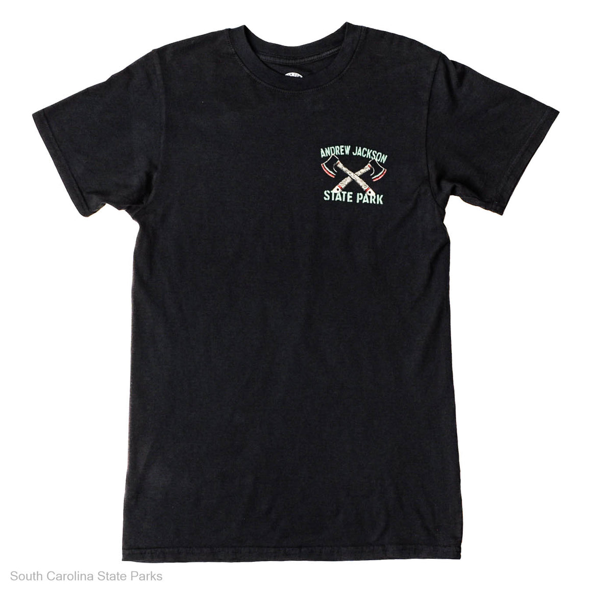 SHORT SLEEVE TEE CROSSED AXES ANDREW JACKSON STATE PARK
