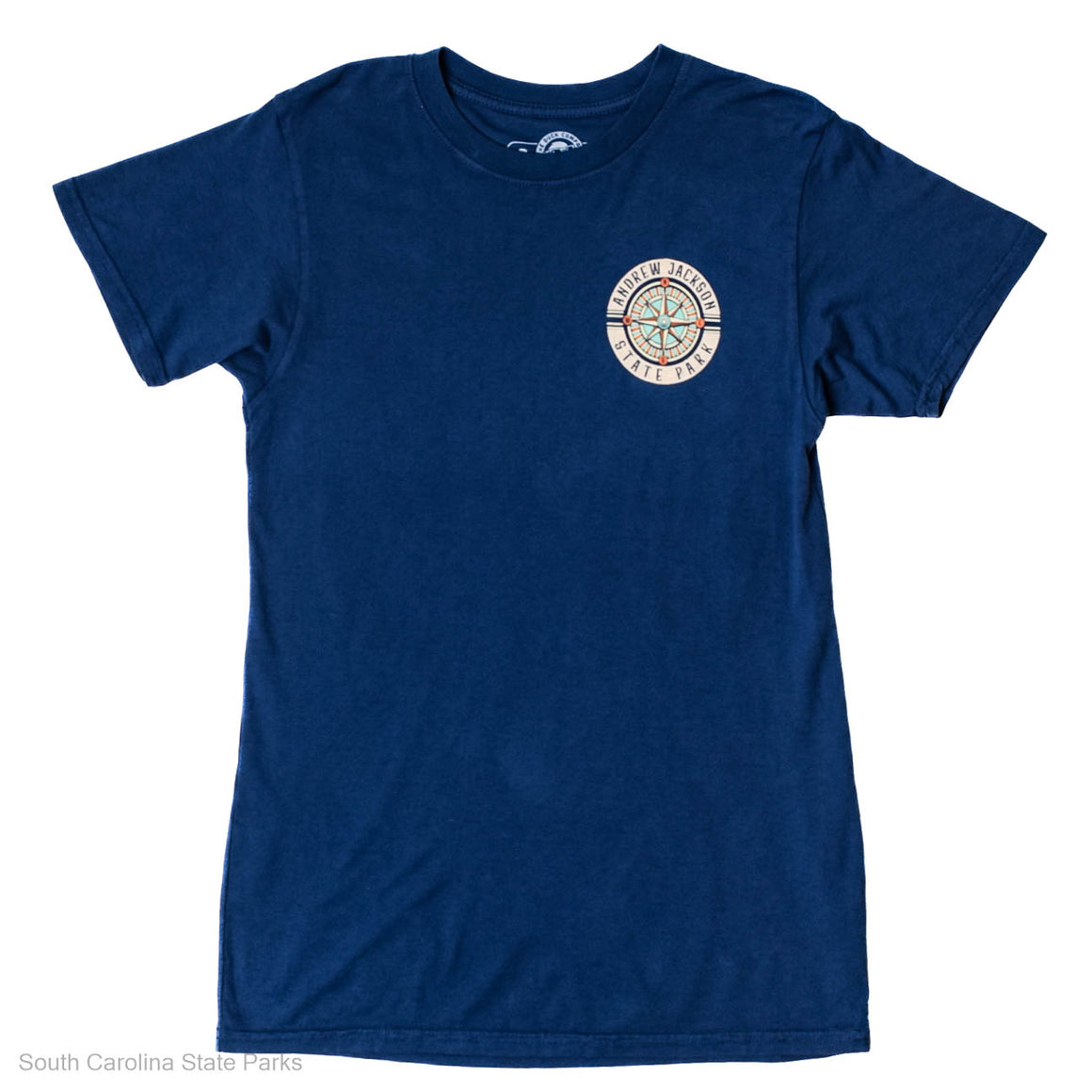 SHORT SLEEVE TEE BOLD COMPASS ANDREW JACKSON STATE PARK