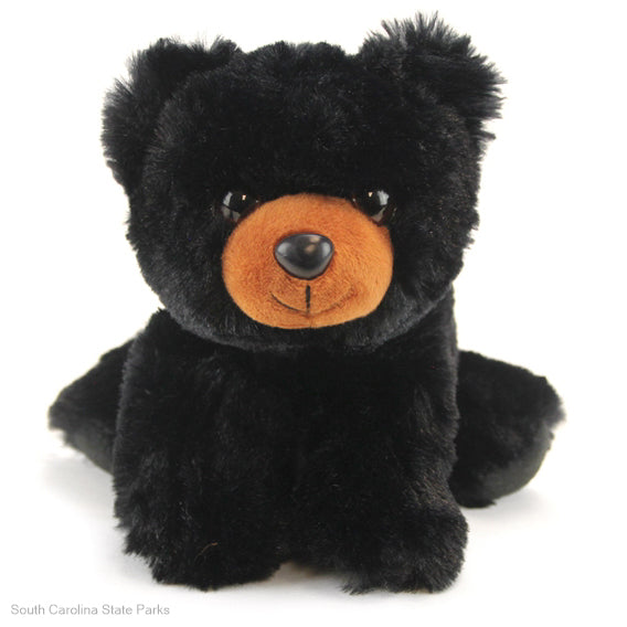 PLUSH BLACK BEAR MINI HUG EMS