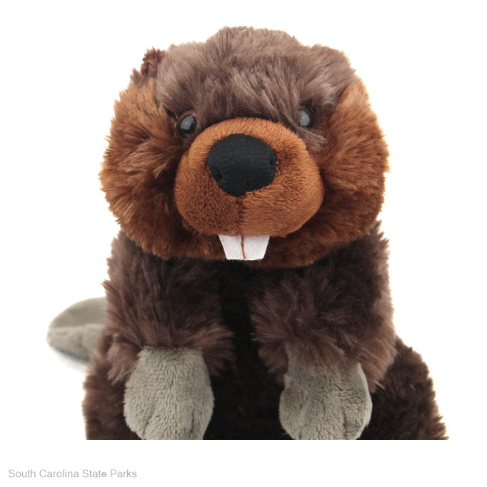 8" Stuffed Animal Beaver - ADI00907