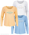 Hunting Island State Park Ladies Performance Long Sleeve Turtle Tee