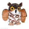 PLUSH ECO POCKETKINS GREAT HORNED OWL