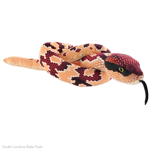 PLUSH 54" ECO EASTERN COTTONMOUTH SNAKE