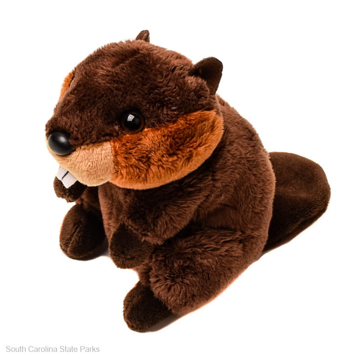 PLUSH BEAVER POCKETKINS ECO FRIENDLY