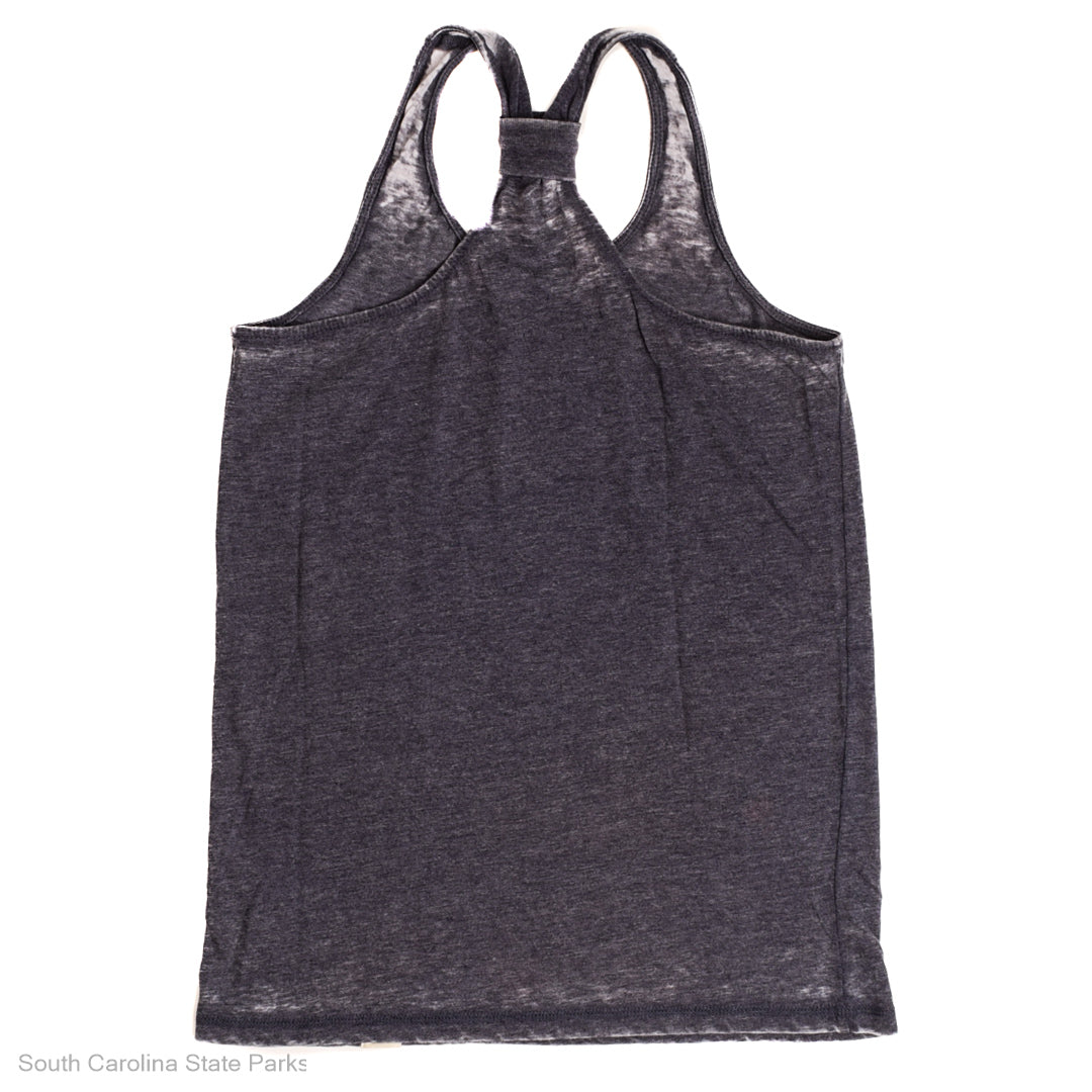 WOMENS CROSSBACK TANK TOP LAKE WATEREE STATE PARK