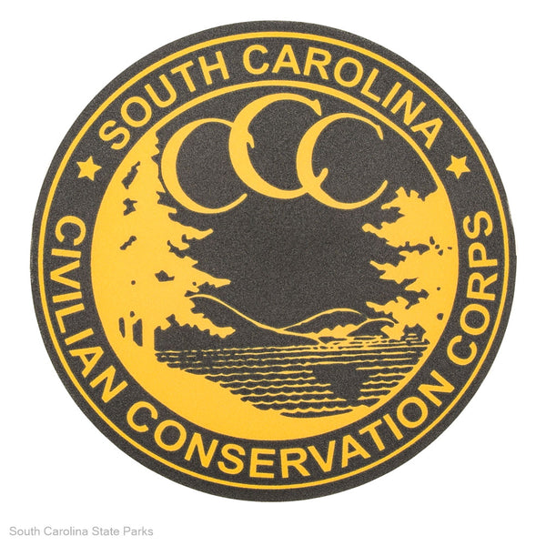 Ccc Sticker Sticker/Decal CCC Civilian Conservation Corps - South Carolina State ...
