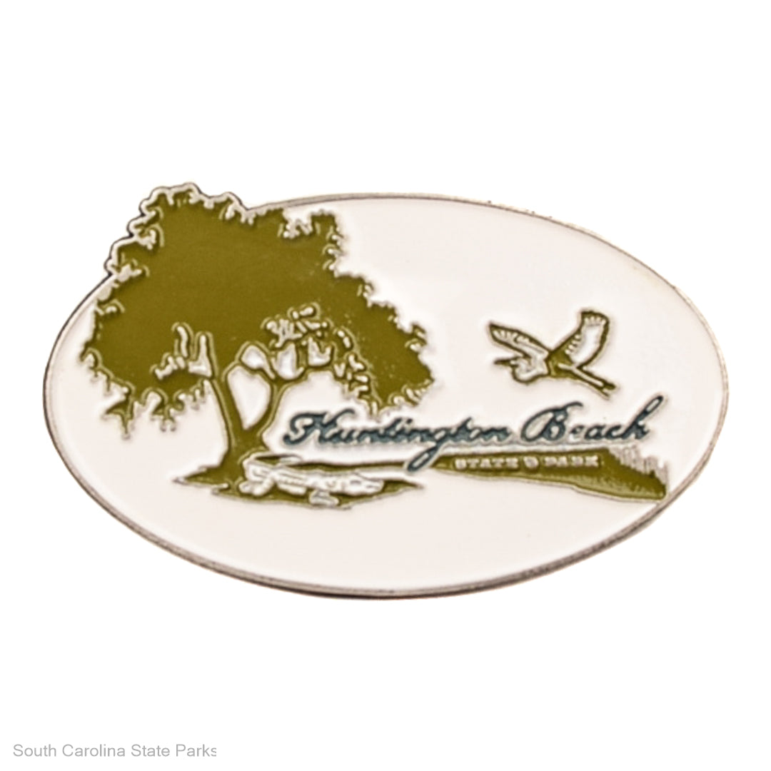 HUNTINGTON BEACH STATE PARK LOGO LAPEL PIN