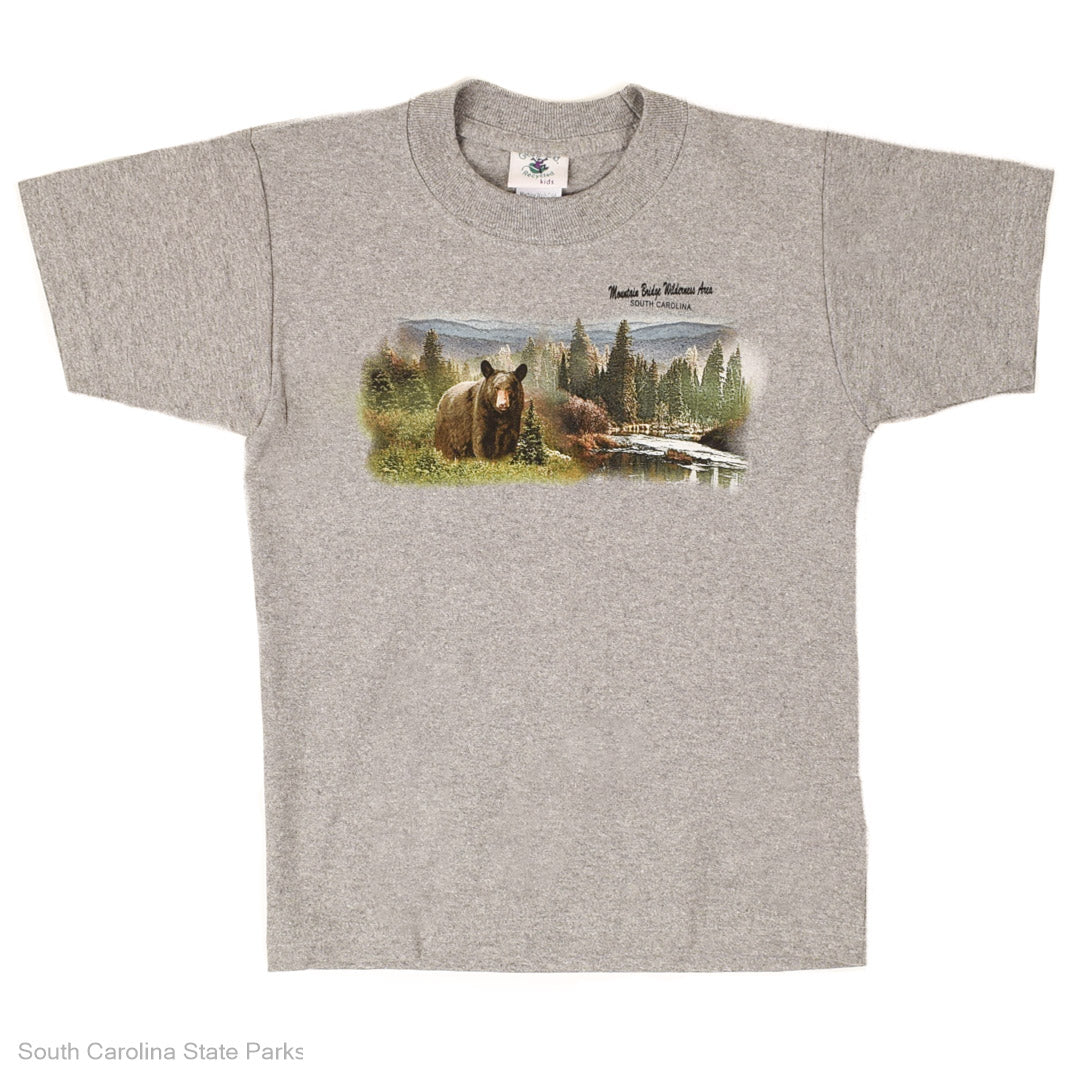 YOUTH MTN BRIDGE WILDERNESS AREA BEAR TEE