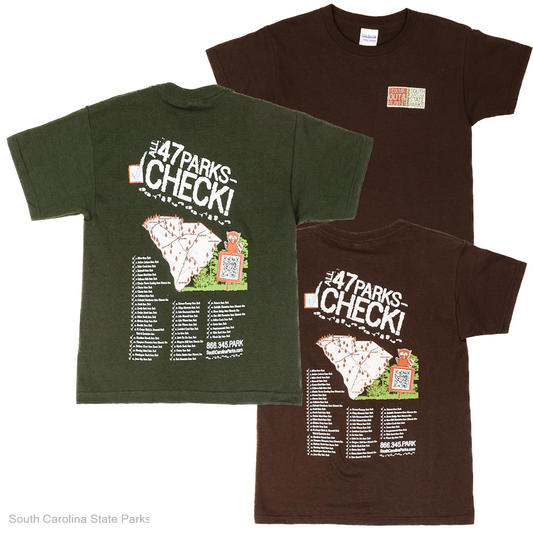 SHIRT YOUTH COME OUT & PLAY 47 PARKS