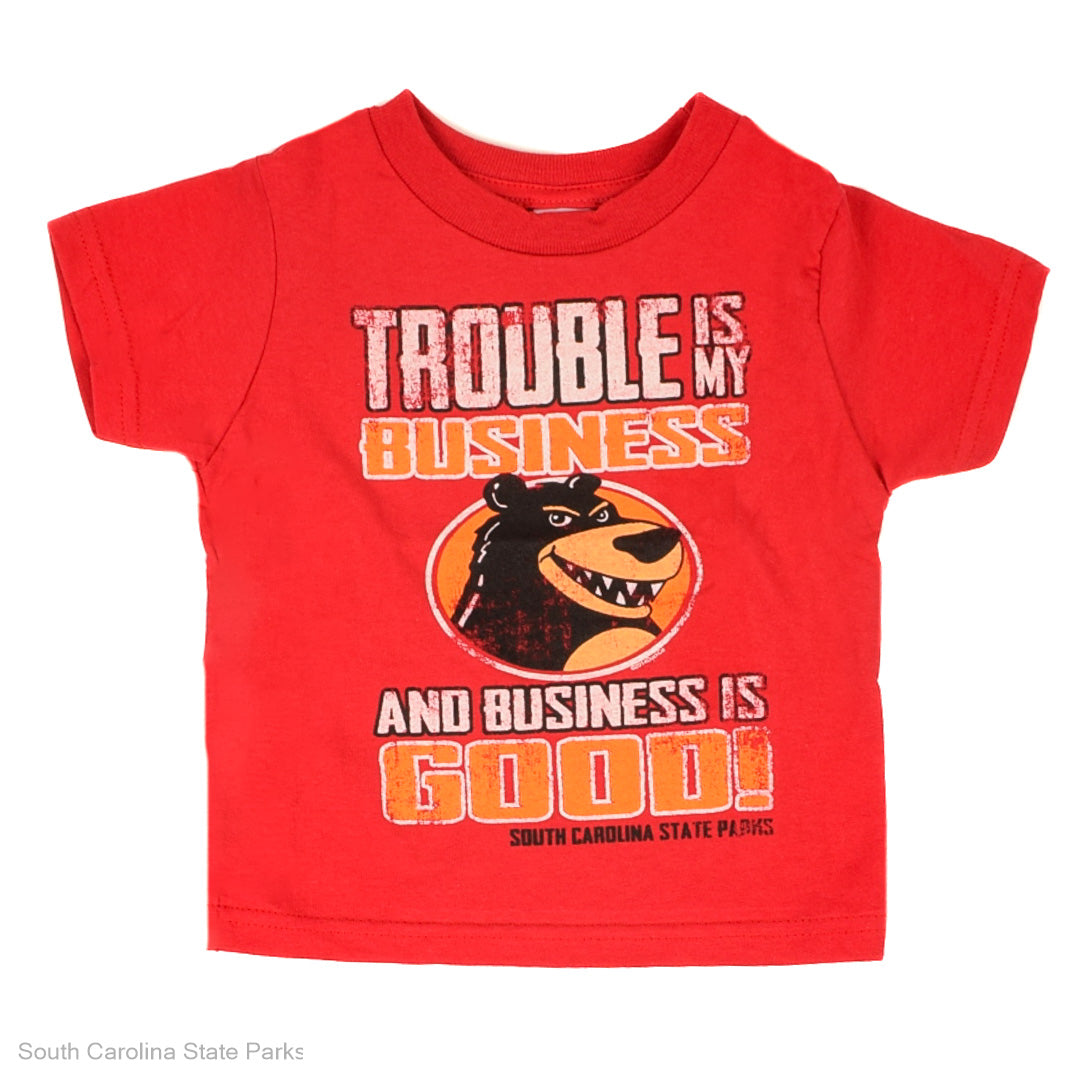 TODDLER BEAR TROUBLE TEE