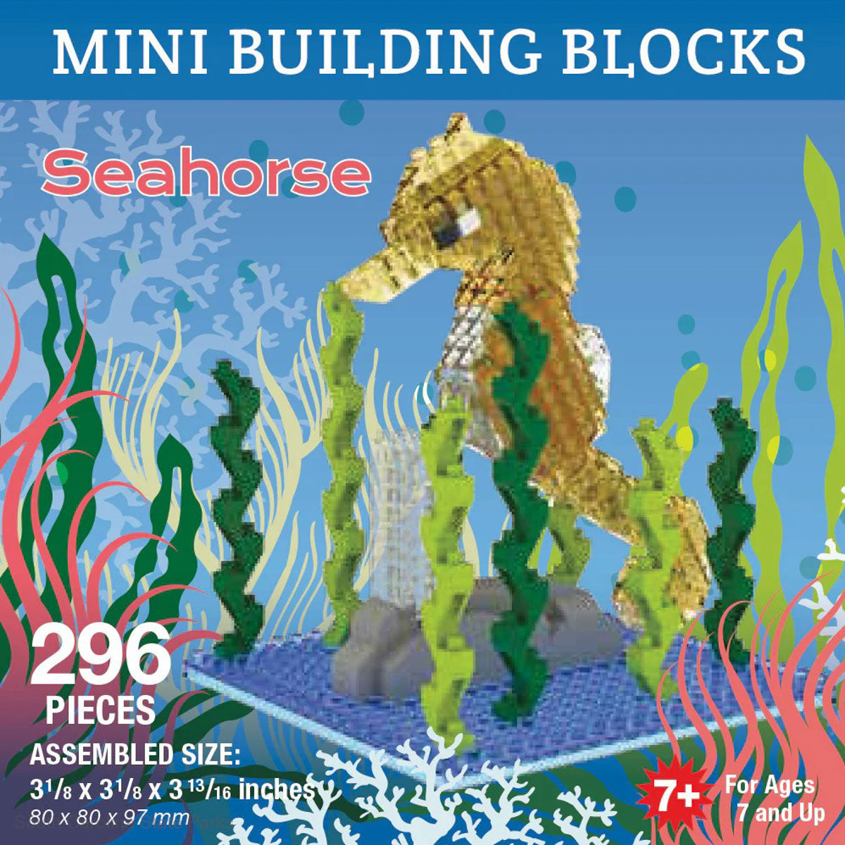 MINI SEAHORSE BUILDING BLOCKS