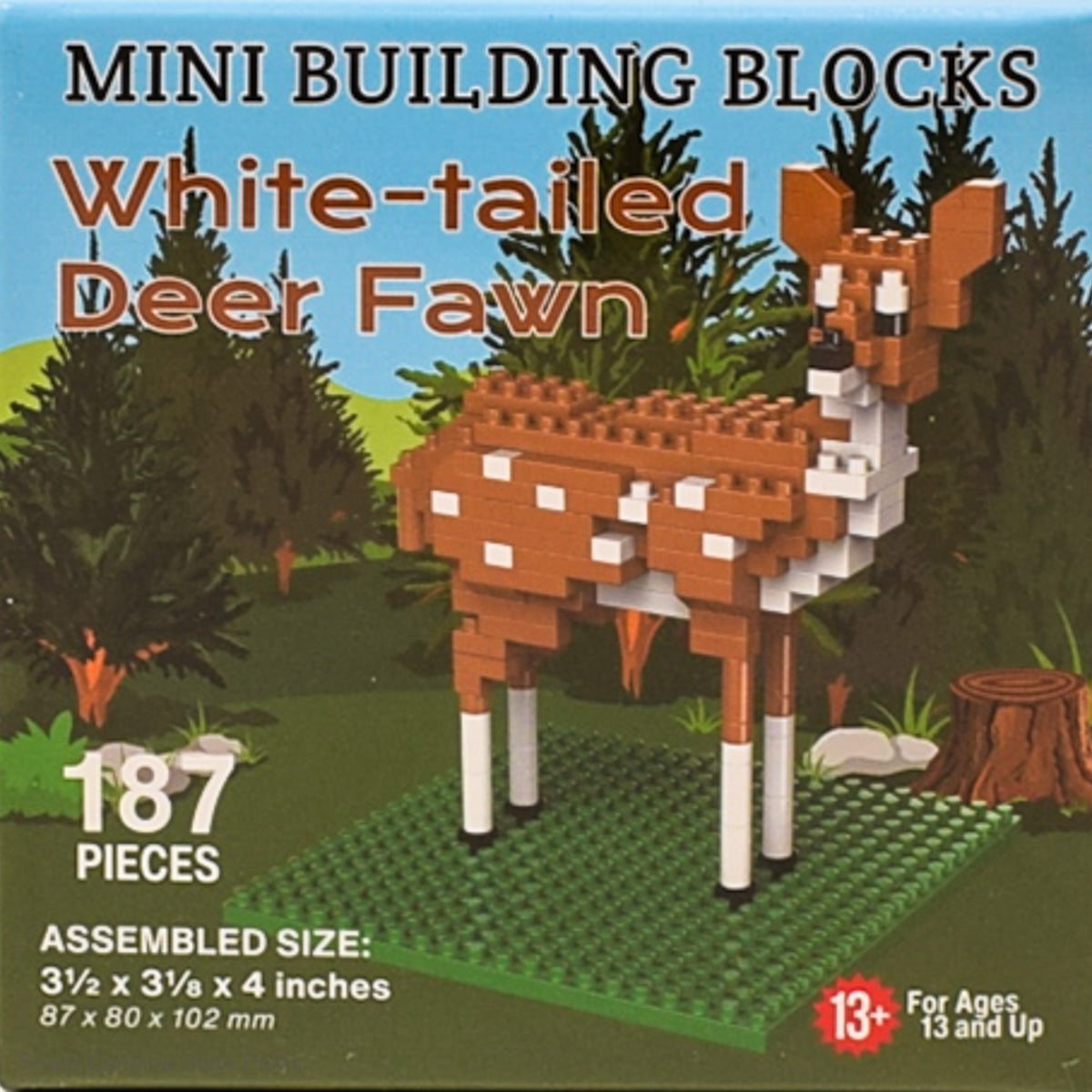 MINI DEER FAWN BUILDING BLOCKS