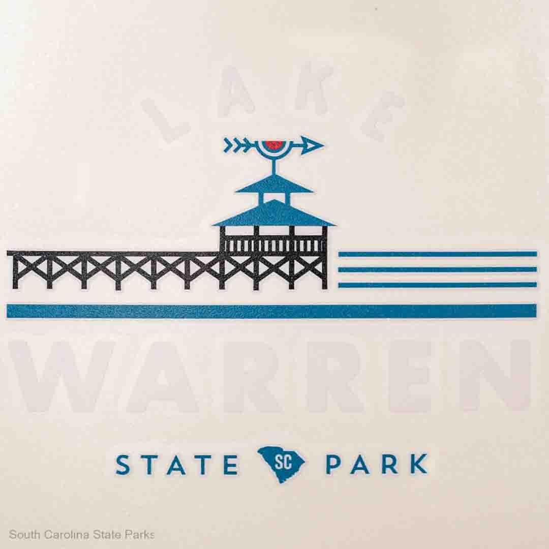 DECAL/STICKER LAKE WARREN SP LOGO