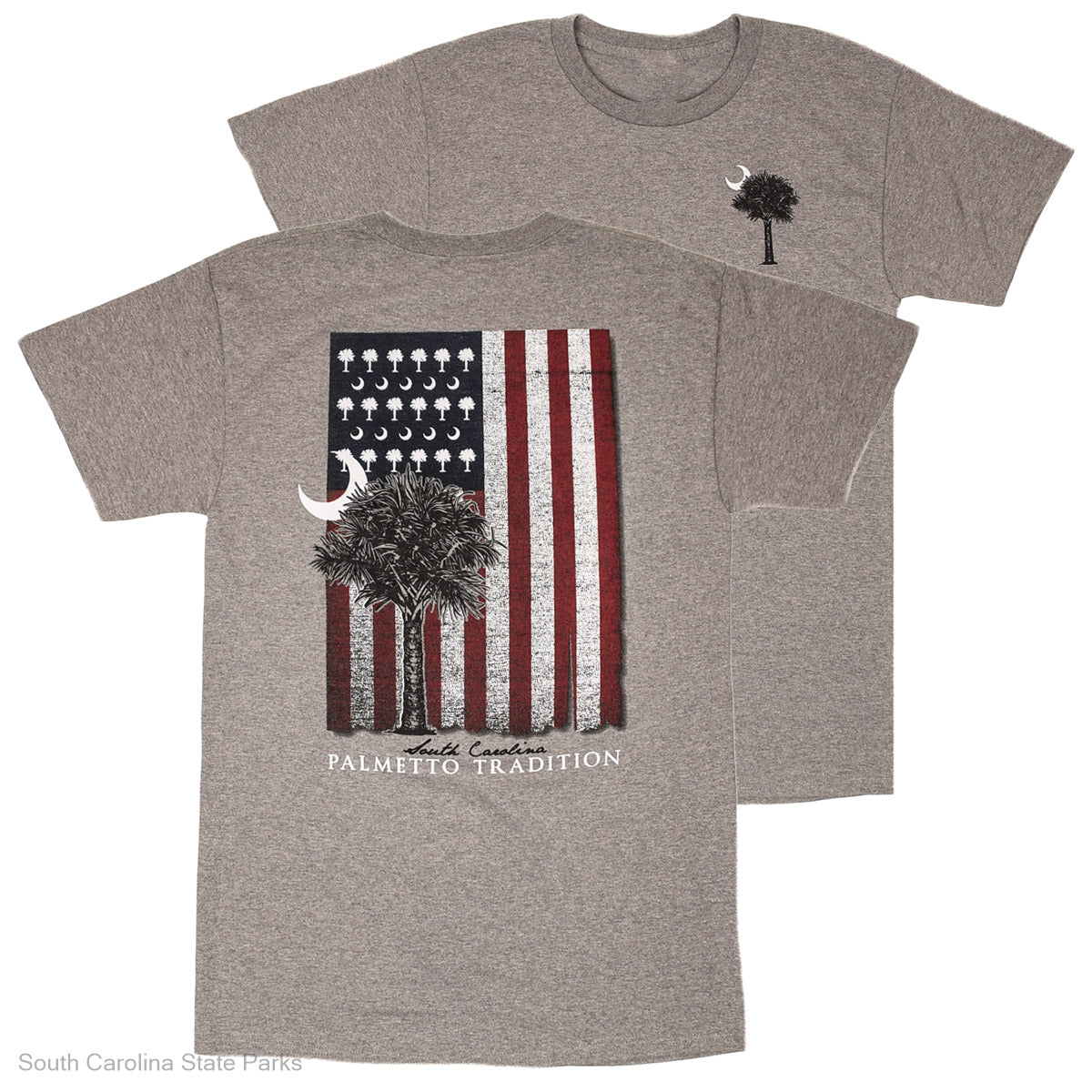 SHIRT SC PALMETTO FLAG