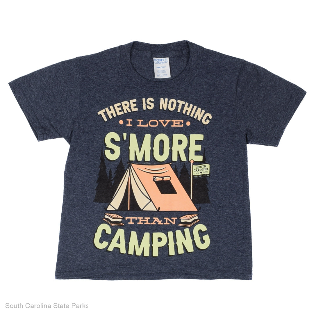 SHIRT YOUTH LOVE SMORE CAMPING