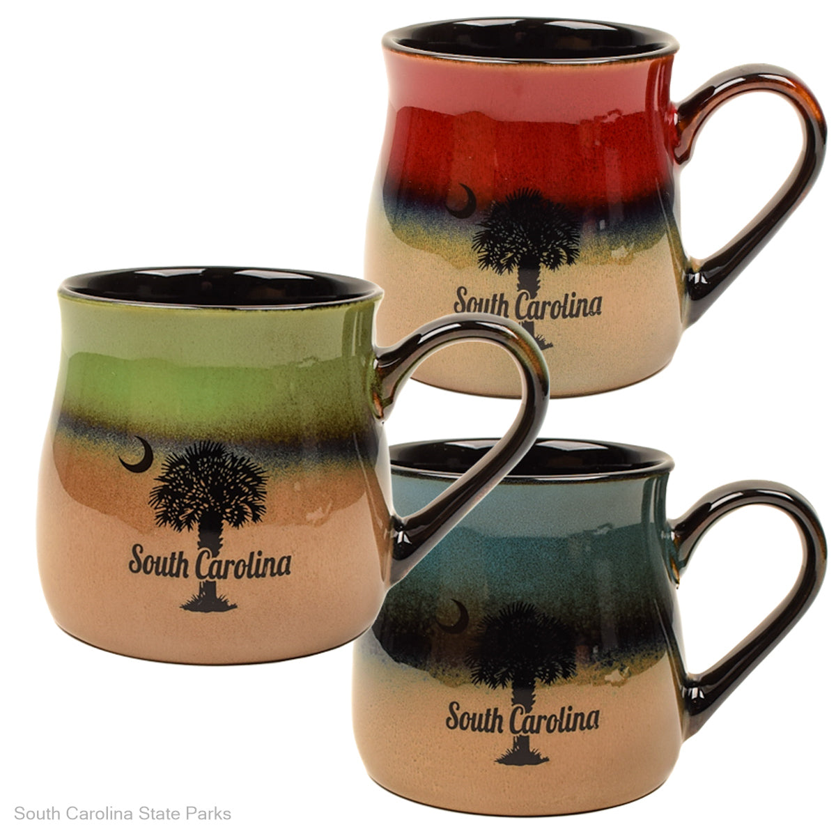 SC Palm & Moon Ceramic Mug