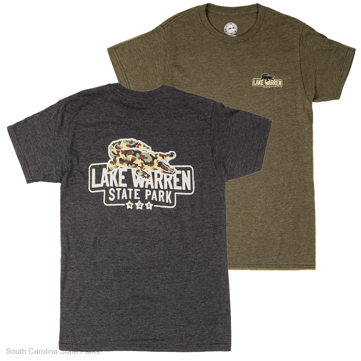 SHIRT LAKE WARREN SP GATOR CAMO DESIGN