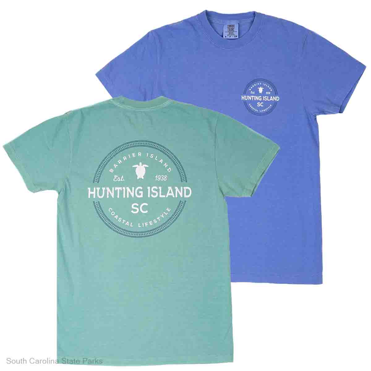 SHIRT HISP RADIAL TURTLE DESIGN