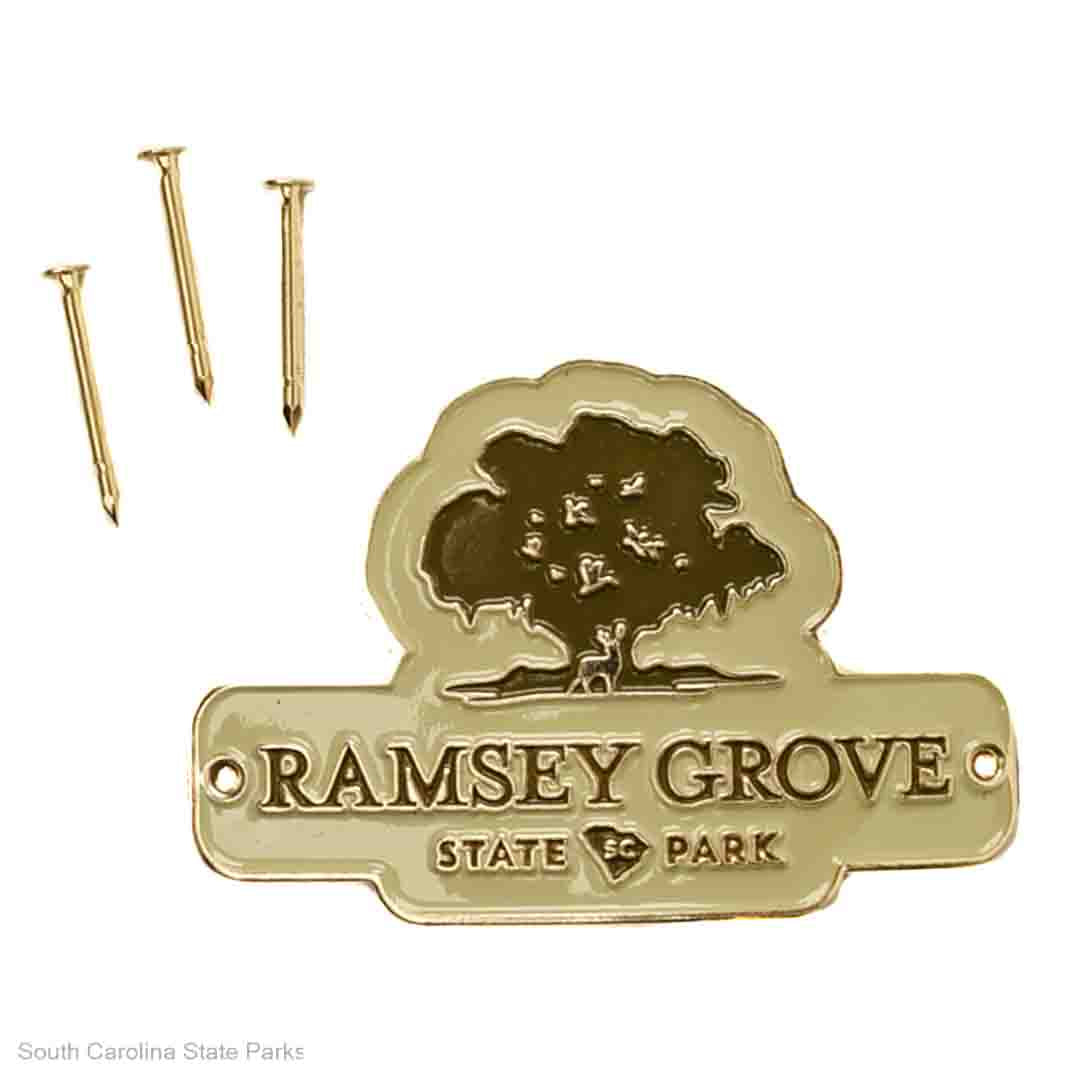 RAMSEY GROVE SP HIKING MEDALLION
