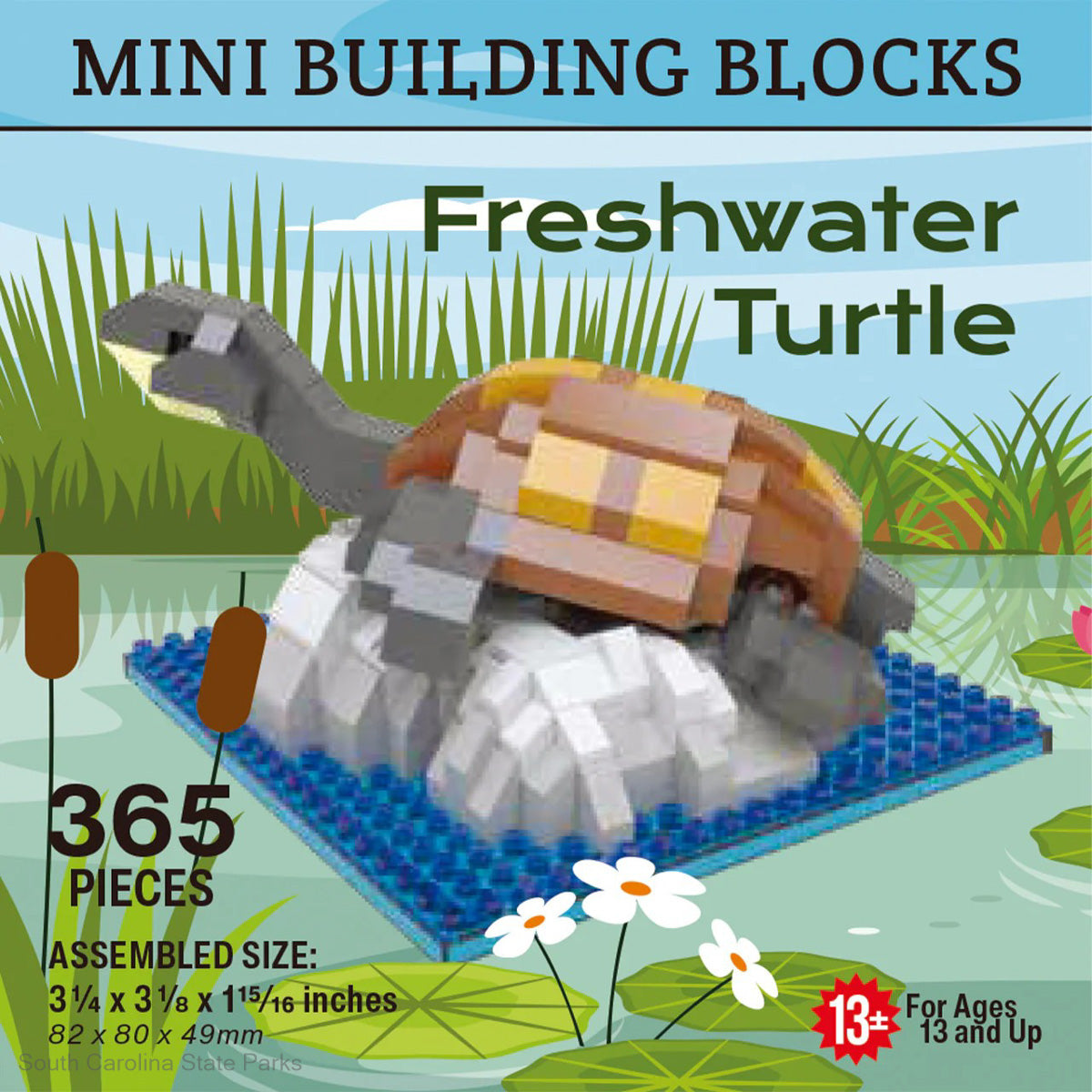 MINI TURTLE BUILDING BLOCKS