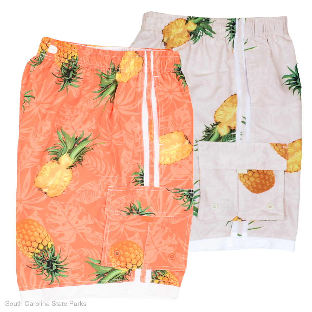 MENS CARGO SWIM SHORTS