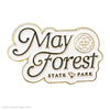 LAPEL PIN MAY FOREST STATE PARK LOGO