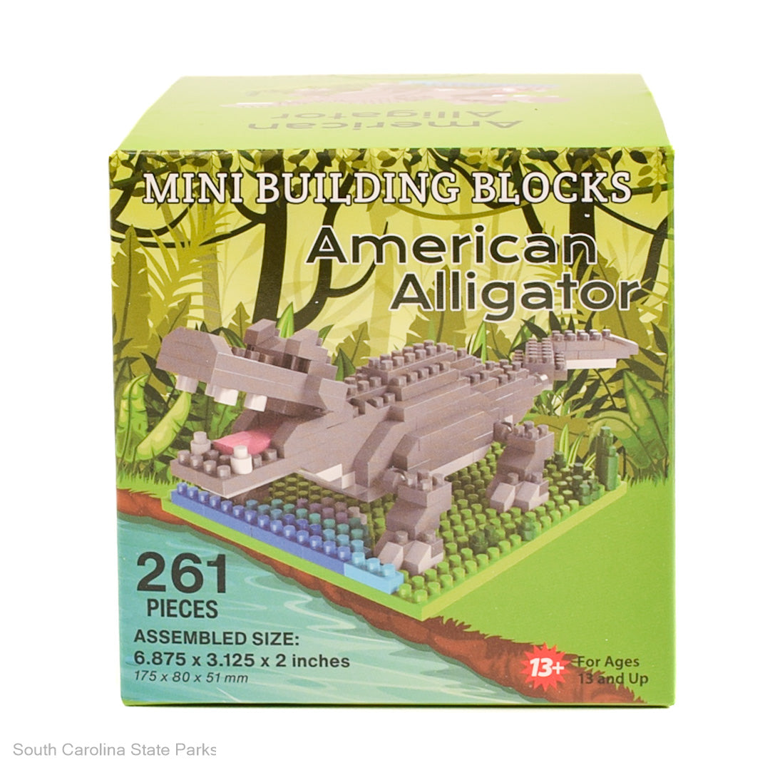 MINI AMERICAN ALLIGATOR BUILDING BLOCKS