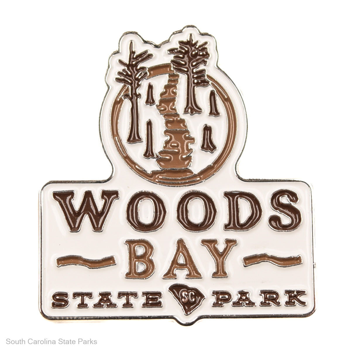 LAPEL PIN-WOODS BAY SP LOGO