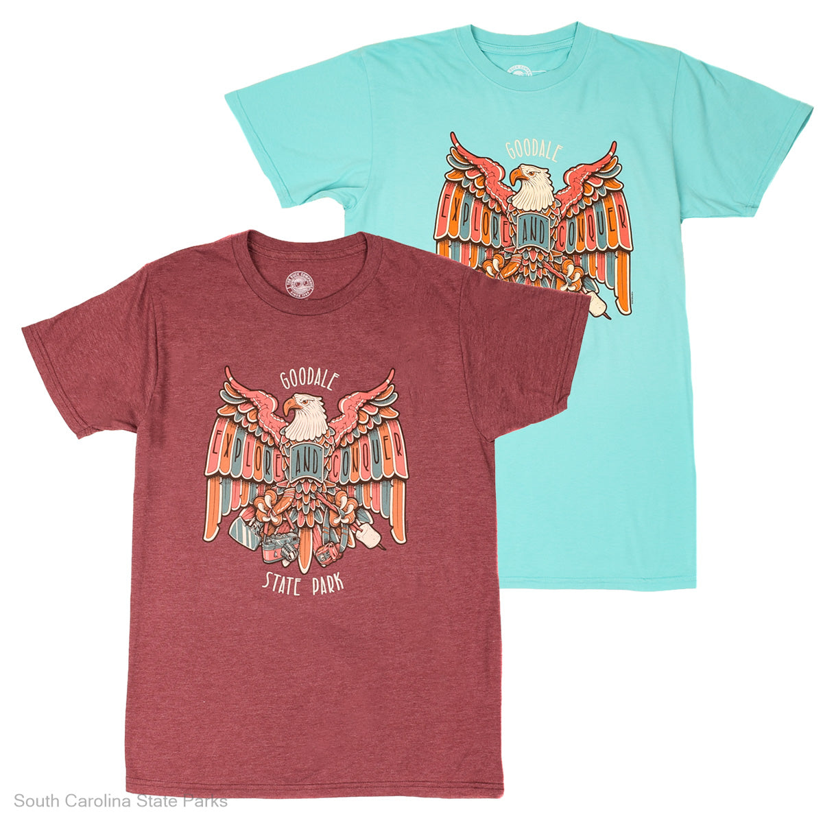 Explore Conquer SHIRT GOODALE EXPLORE & CONQUER - South Carolina State Park Web Store