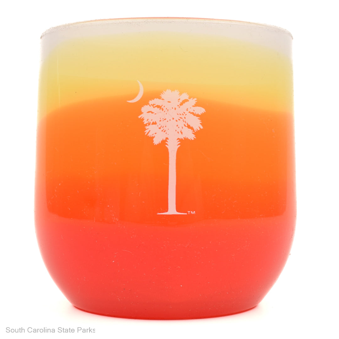 SILIPINT CUP 12 OZ WINE TUMBLER PALM & MOON