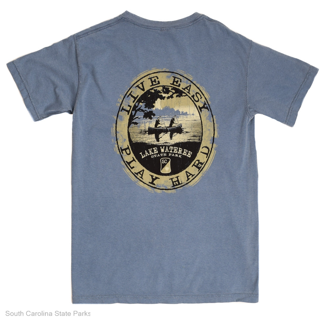 SHIRT LAKE WATEREE LIVE EASY PLAY HARD