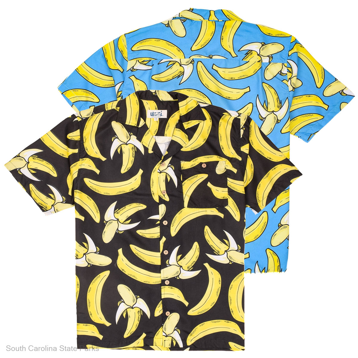 SHIRT BUTTON UP BANANA PRINT