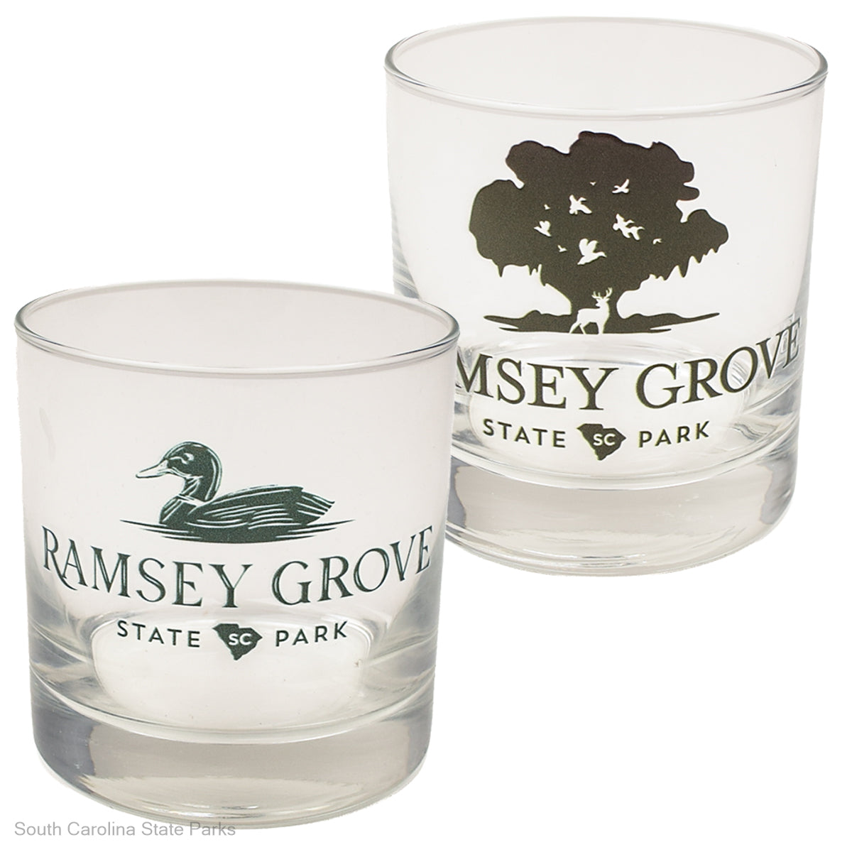 RGSP LOGO WHISKEY GLASSES