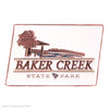 BAKER CREEK STATE PARK LOGO MAGNET