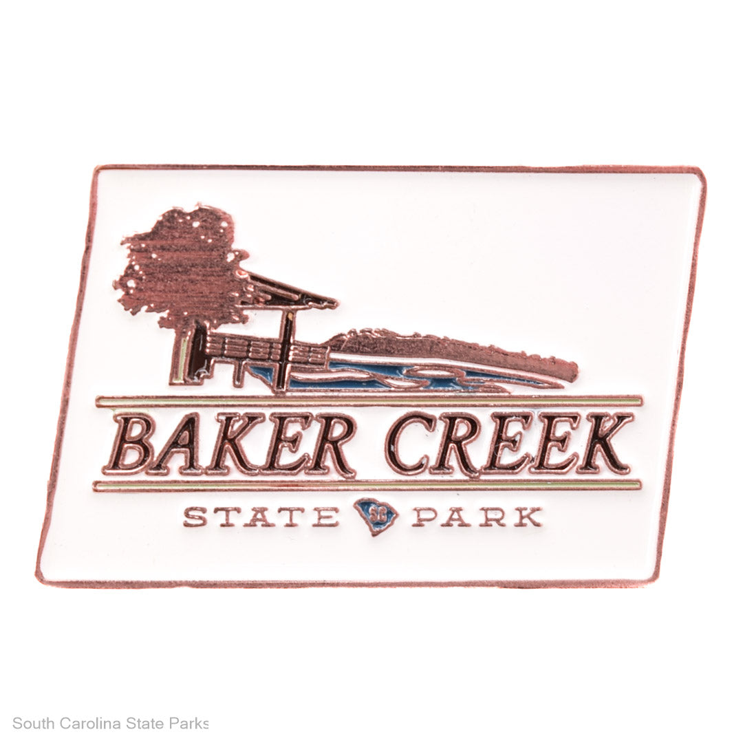 BAKER CREEK STATE PARK LOGO MAGNET