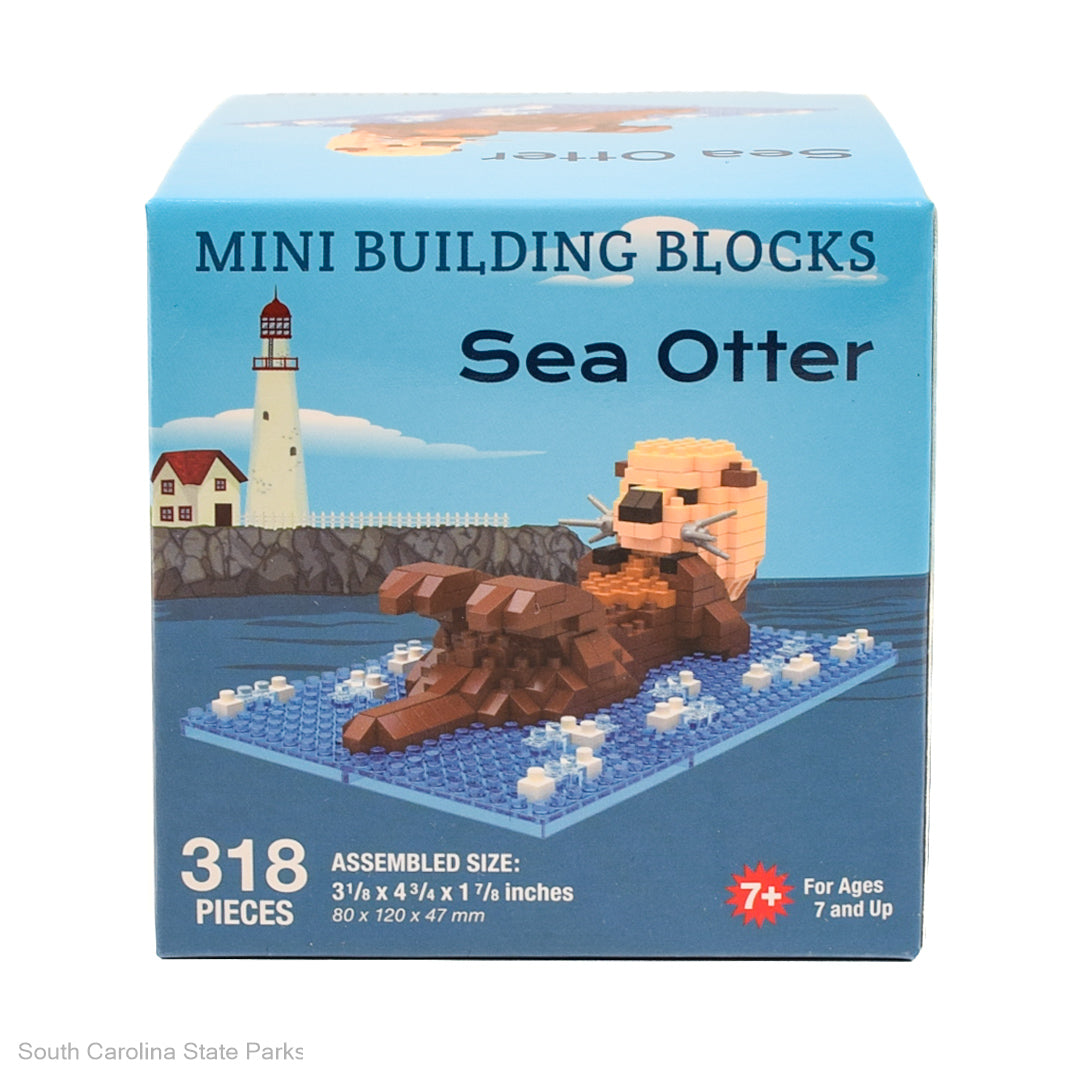 MINI SEA OTTER BUILDING BLOCKS