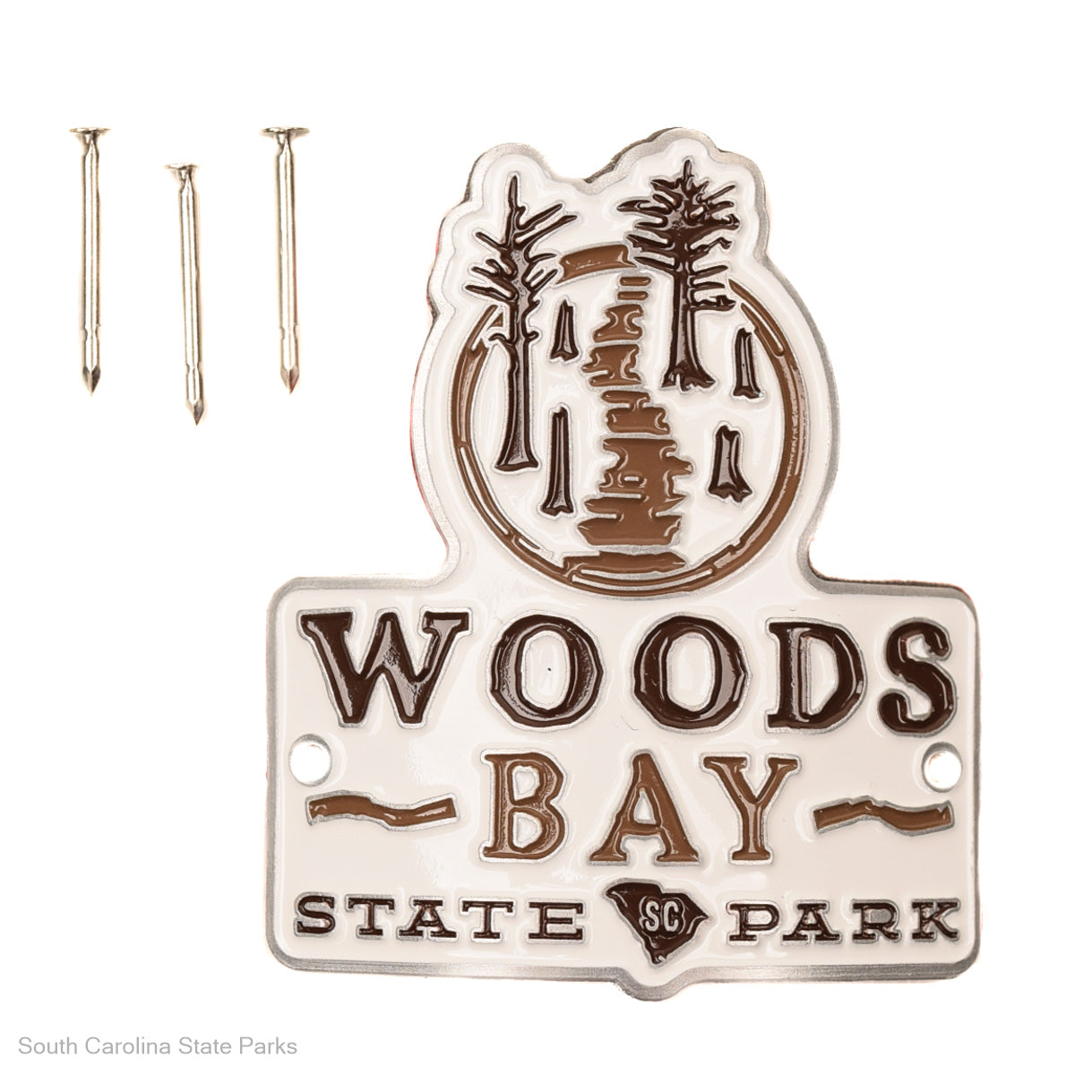 WOODS BAY SP LOGO MEDALLION