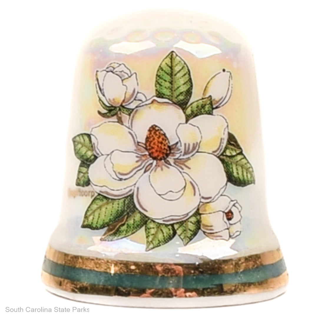 PORCELAIN MAGNOLIA THIMBLE