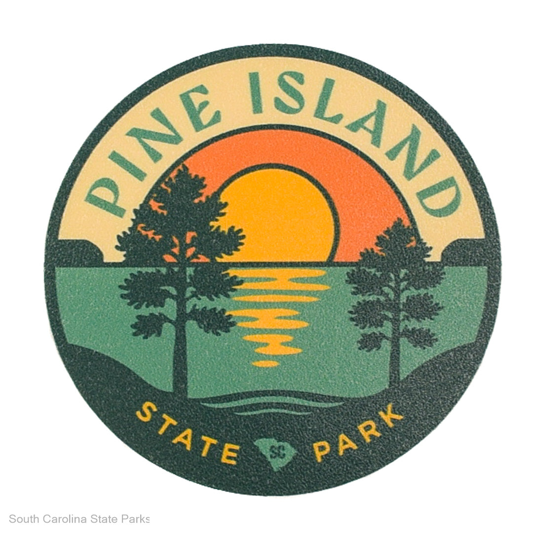 DECAL / STICKER PINE ISLAND STATE PARK LOGO