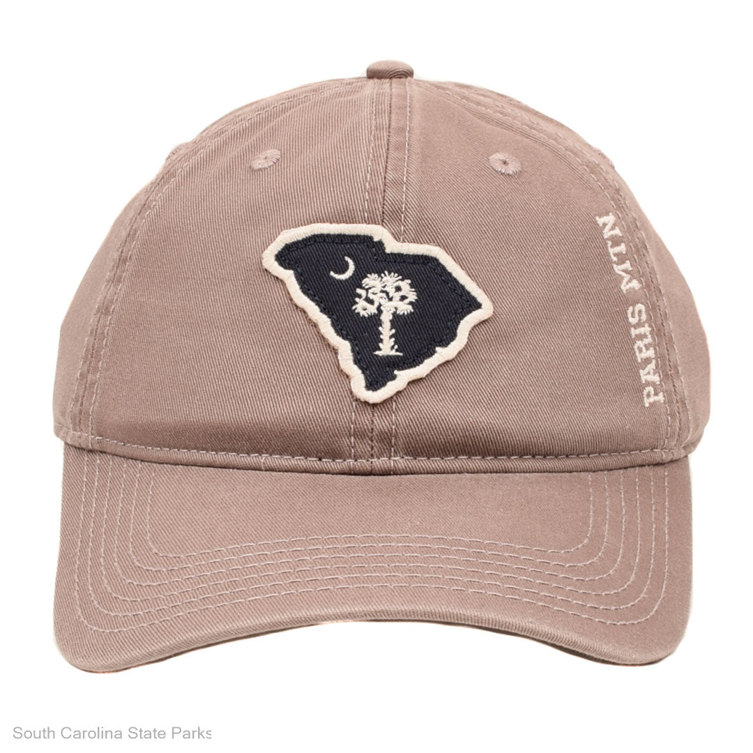 Paris Mountain Palmetto and Moon Shape of State Hat