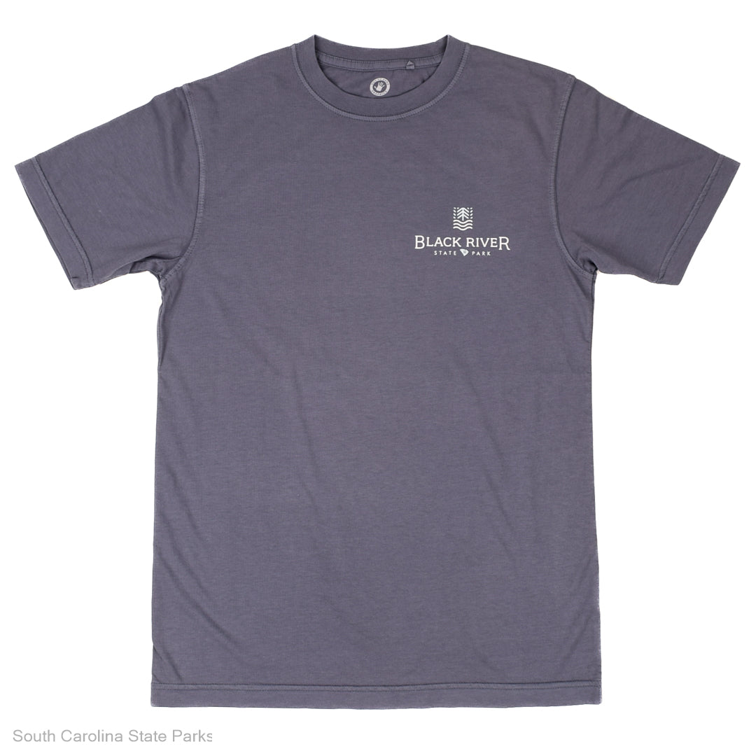 SHIRT BLACK RIVER STATE PARK LOGO