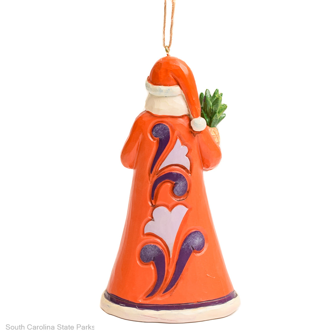 ORNAMENT SOUTH CAROLINA ORANGE SANTA PALMETTO
