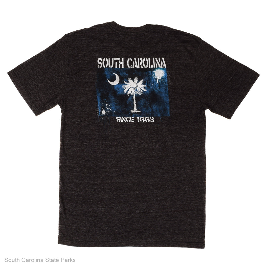 Palmetto Sprayed T-Shirt - ADI00970