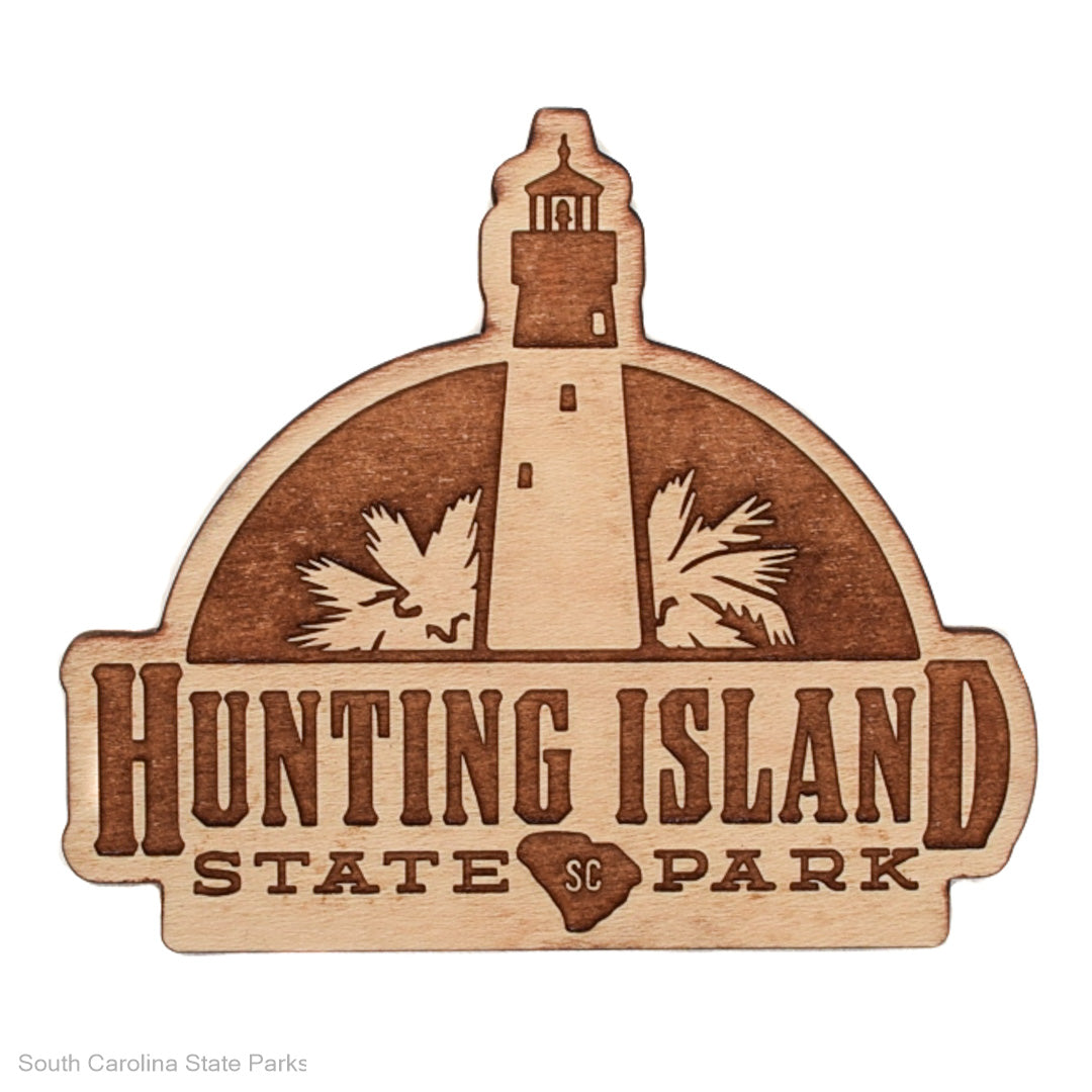 HISP LOGO WOODEN MAGNET