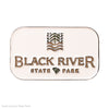 Logo of Black River State Park lapel pin