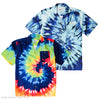 SHIRT HAWAIIN TIE DYE SHORT SLEEVE
