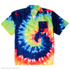 SHIRT HAWAIIN TIE DYE SHORT SLEEVE